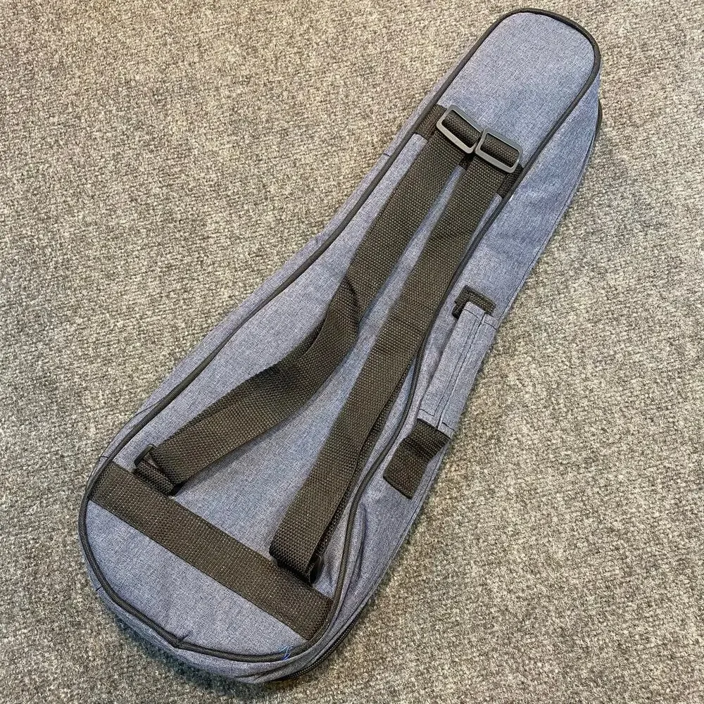 lotmusic Concert Ukulele Carry Case Black Padding Bag 26 Inch Ukulele Durable